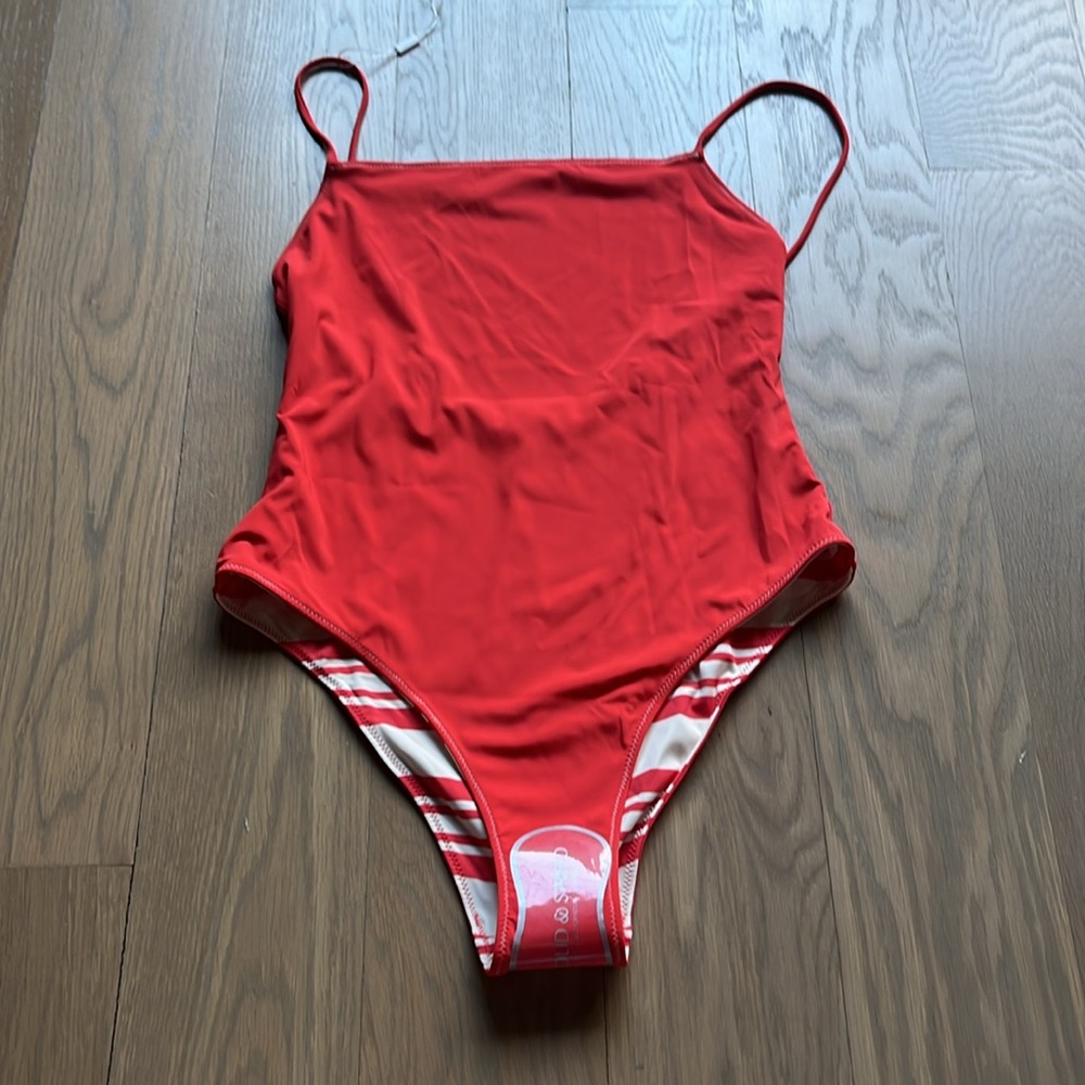 Solid & Striped Renna Reversible One Piece Apple … - image 8